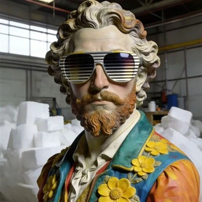 Fiberglass Bust