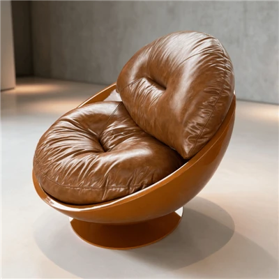 Swivel Chair Fiberglass Chair